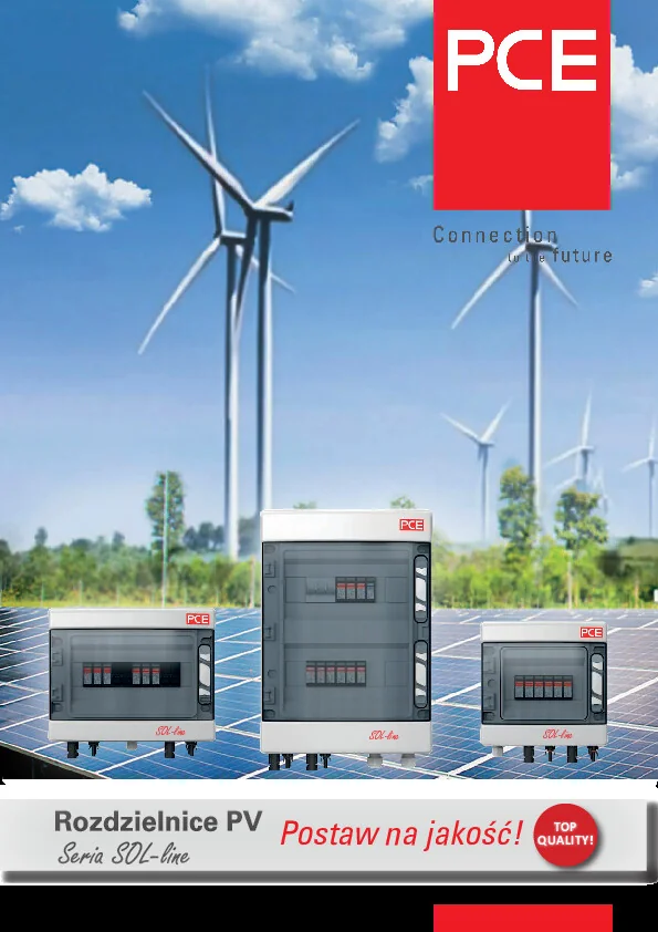 Katalog PCE - SOL-line rozdzielnice PV