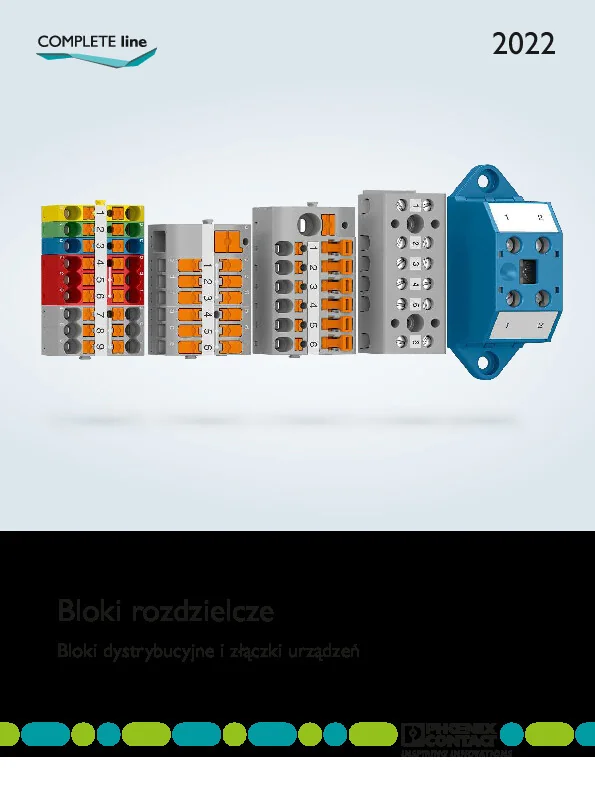 Katalog PHOENIX - Bloki rozdzielcze