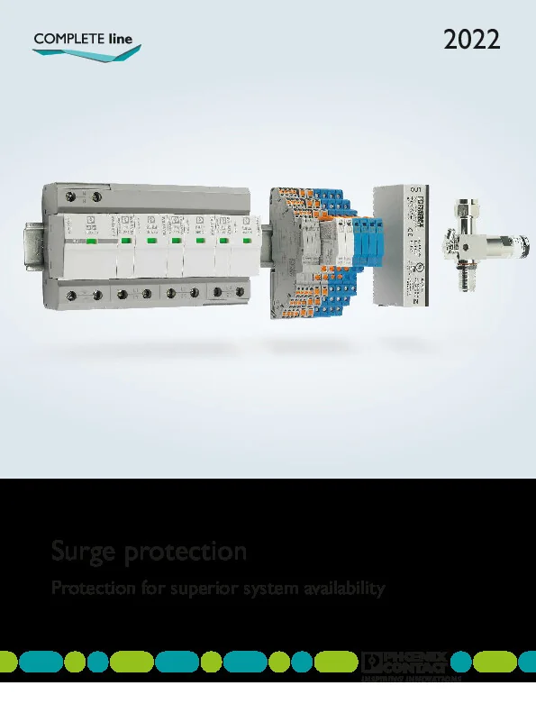 Katalog PHOENIX - Ochrona przed przepięciami ENG