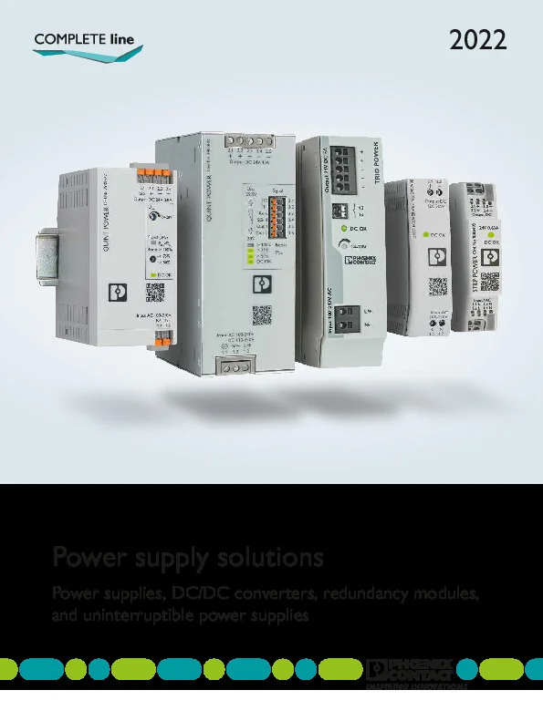 Katalog PHOENIX - zasilacze ENG