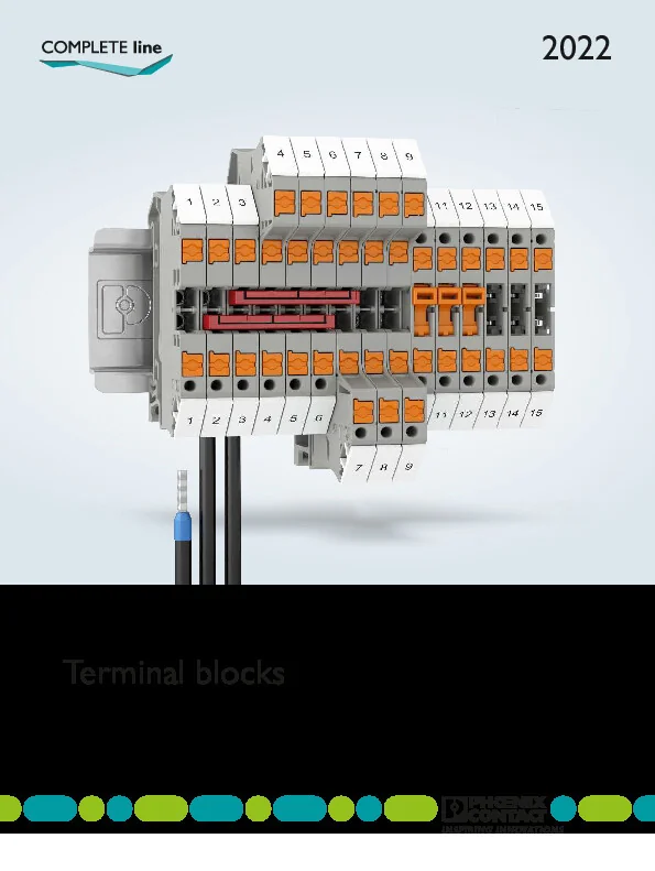 Katalog PHOENIX - Złączki szynowe ENG