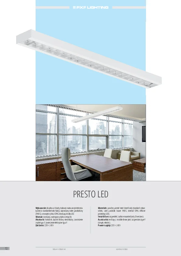 Katalog PXF Lighting - cz.VI