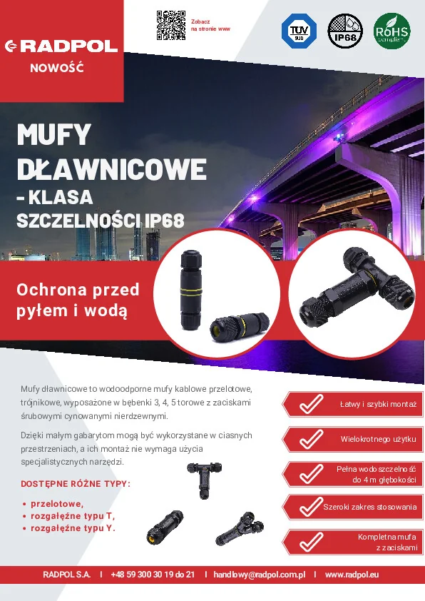 Katalog RADPOL - Mufy dławnicowe