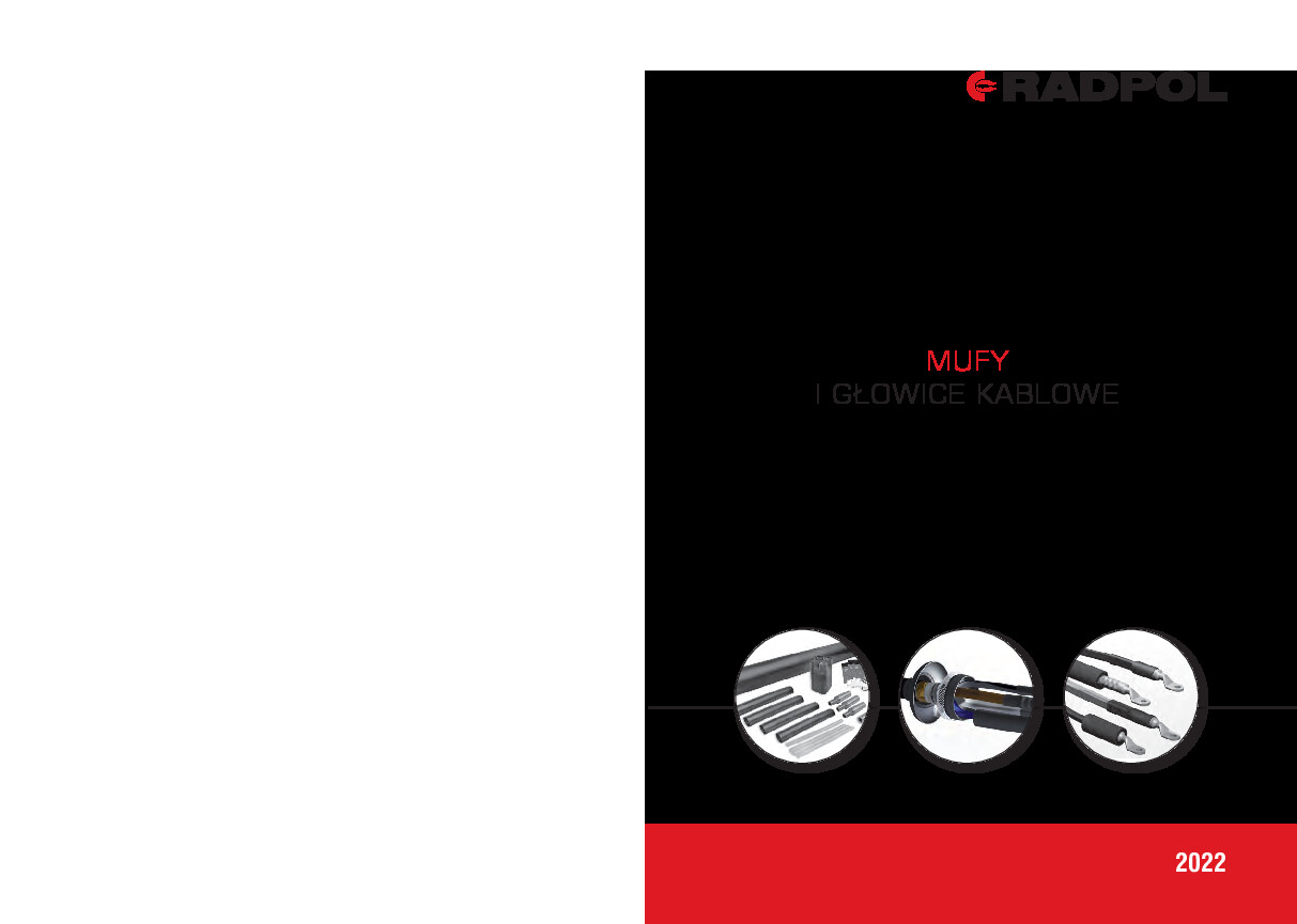 Katalog RADPOL - Mufy i głowice kablowe
