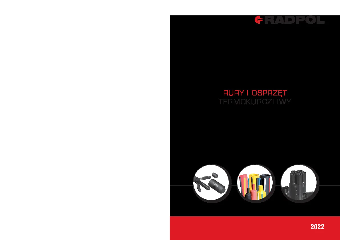 Katalog RADPOL - Rury i osprzęt termokurczliwy