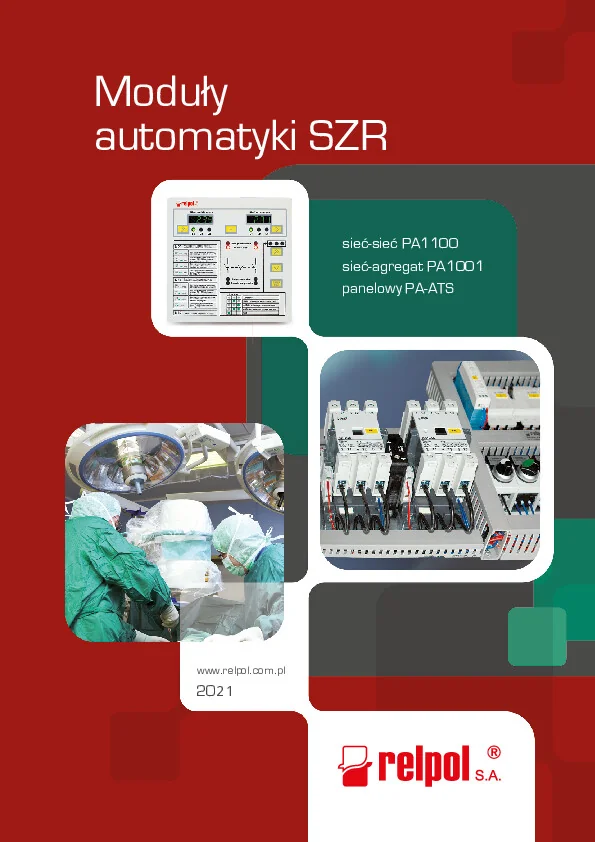 Katalog RELPOL - Moduły automatyki SZR