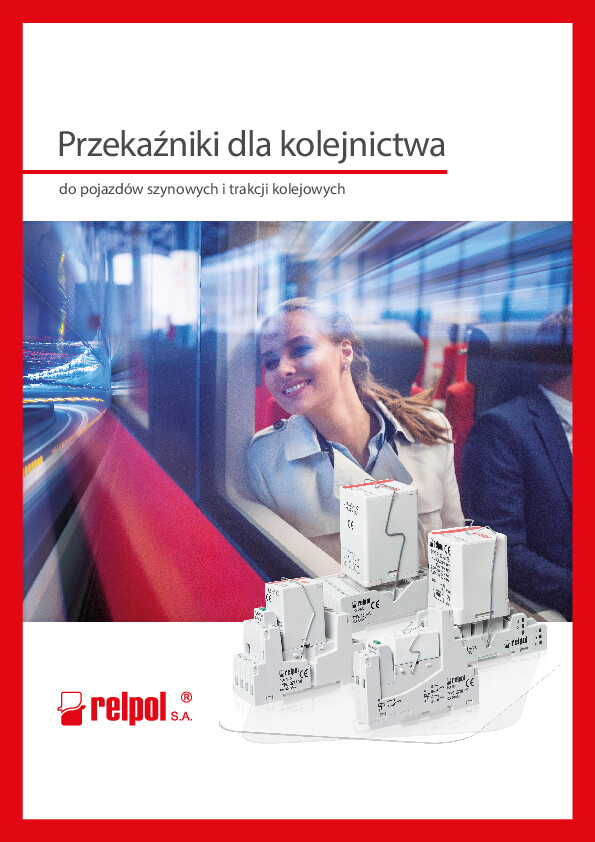 Katalog RELPOL - Przekaźniki dla kolejnictwa