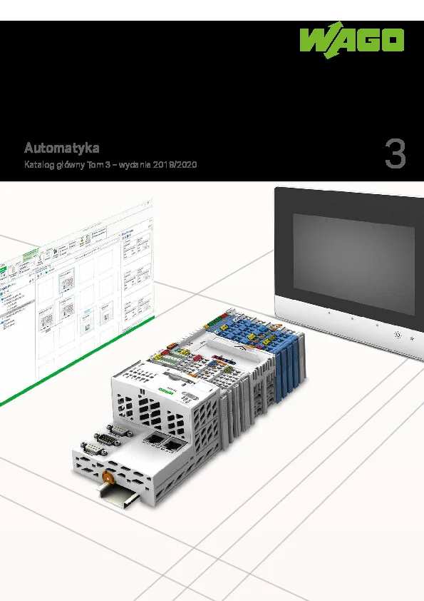 Katalog WAGO ELWAG - Automatyka