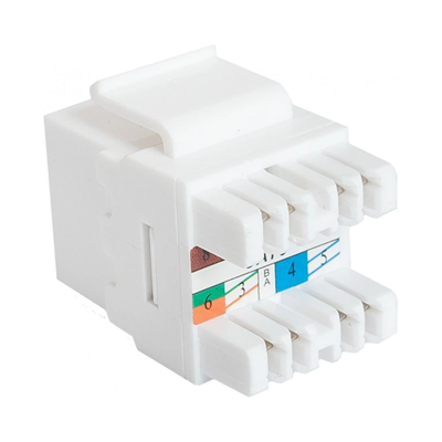 Category 6 STP unshielded RJ45 keystone module