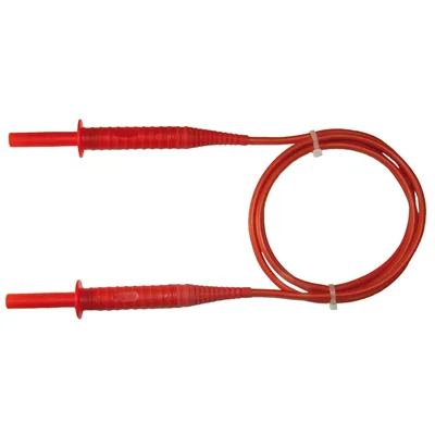 Cavo 5kV da 1,8 m con connettori a banana rossi