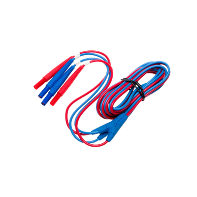 Cavo bipolare U1 I1 da 3 m terminato con connettori a banana