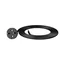 Cavo di collegamento con spina dritta IP20 2x1,5 H05RR 2m nero