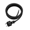 Cavo di collegamento PP-40H/5M/2X1.5/H07RN con spina dritta IP44; 2x1.5; H07RN-F; 5 m; nero