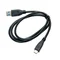 Cavo di trasmissione nero con connettori USB/USB Type-C