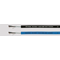 Cavo flessibile 1x2x1,3 cavo di controllo rinforzato blu schermato