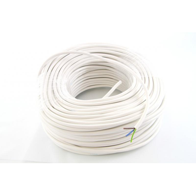 Cavo OWY 3x1,5 300/500V (H05VV-F) - bianco