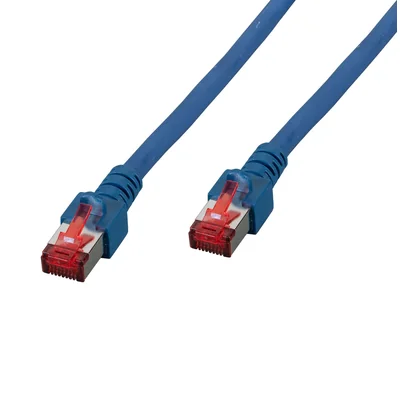 Cavo patch RJ45 S/FTP cat. 6 LSZH blu 5m