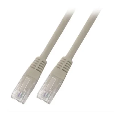Cavo patch RJ45 U/UTP cat. 5e in PVC CCA grigio, 7,5 m
