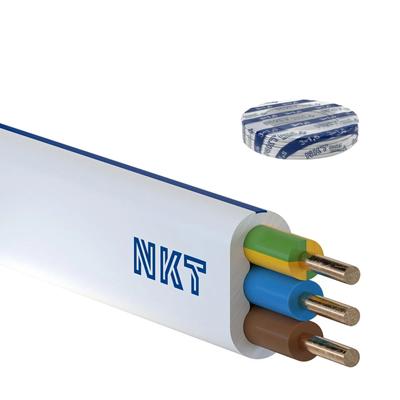 Cavo YDYp 3x1,5 żo 450/750V bianco 100m