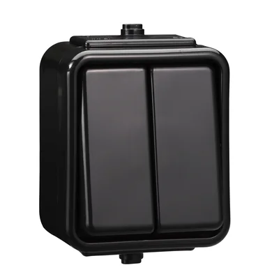 CEDAR Candle holder IP44 black