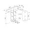 Ceiling base, PSDD N