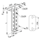 Ceiling bracket, WPCT200N