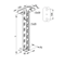 Ceiling bracket, WPCW3000N