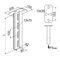 Ceiling Bracket, WPDH1000N