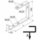 Ceiling bracket, WSV100