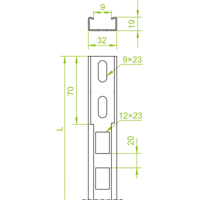 Ceiling guide, PSW/05