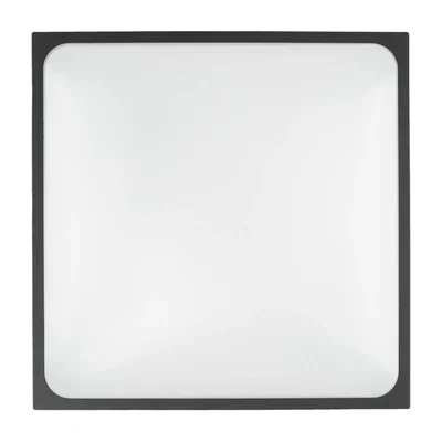 CEILING LAMP 2xE27 N/T SQUARE BLACK