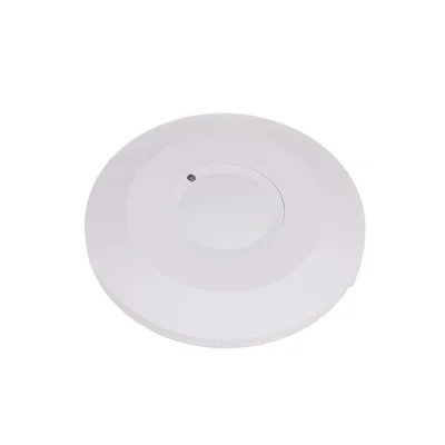 Ceiling microwave motion sensor with presence function