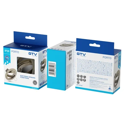 CEILING SPOT LIGHT WITH ANGLE ADJUSTMENT (EYELET) PORTO-K, CAST, IP20, INOX, TYPE 5515