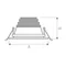 CEL MONA 4 830 40W 230V 24 grados Blanco