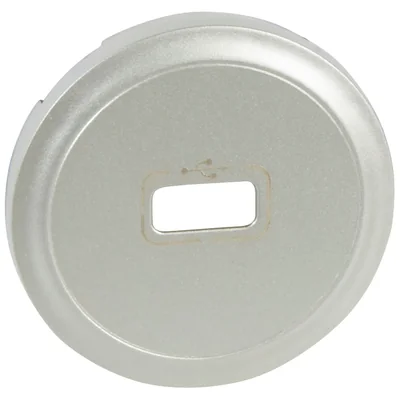CELIANE - PLAKIETKA GNIAZDA USB TYTANOWA