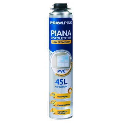 Celoroční montážní pěna na pistoli 750ml až 45l