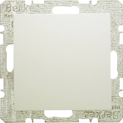 Center cap, cream, glossy, S.1