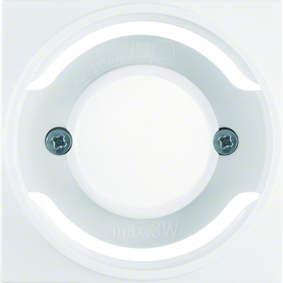 Central element for E14 traffic light, white