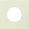 Central element for switch and E10 light indicator, cream
