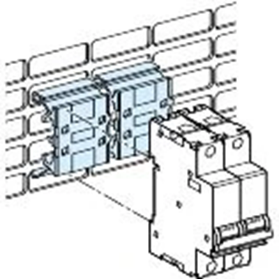Centralini Prisma, set di 5 coperture per montaggio su quadro forato