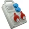 Centralino 1x32A 5p 1x16A 5p 2x250V componibile a finestra con maniglia