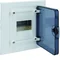 Centralino titolato, Golf, IP41, porta trasparente, 4 mod.