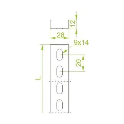 Ceownik CD28H12/2