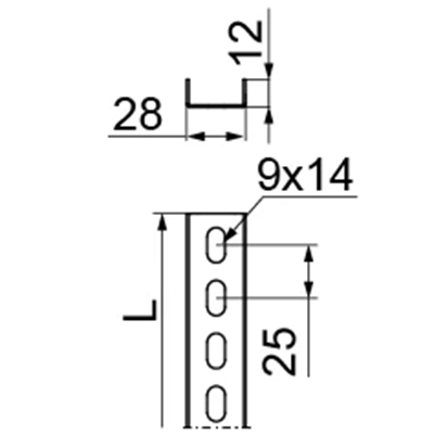 Ceownik CD28H12/2