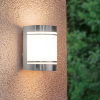Cerno Outdoor wall lamp stainless steel