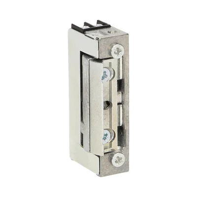 Cerradero eléctrico simétrico sin memoria, sin cerradura MINI, gris