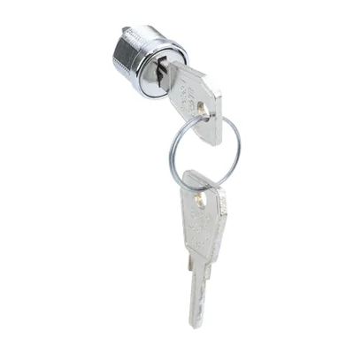 Cerradura con llave para tapas de armarios murales S500