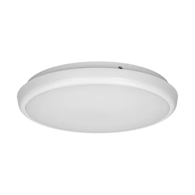 CERS LED 16W, plafon oświetleniowy, 1300lm, IP65, 4000K, poliwęglan mleczny, biały