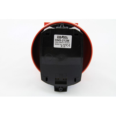 Červený školní zvonek SUNDI 230V IP44 102dB