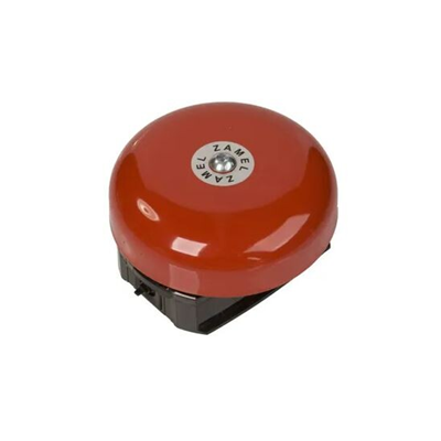 Červený školní zvonek SUNDI 230V IP44 102dB